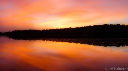 sunset conger lake massasauga provincial park petes place